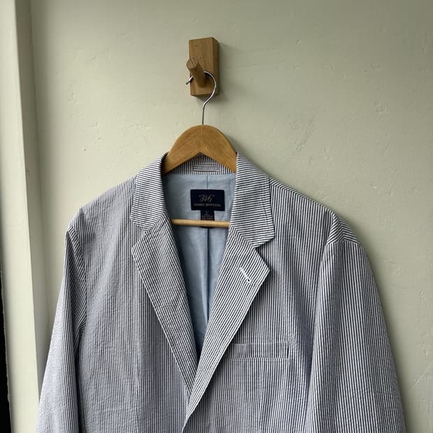 16495 - 브룩스 브라더스 스트라이프 블레이저 자켓 (L)