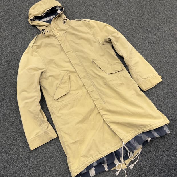 M) 사스콰치패브릭스 빈티지 후드 자켓