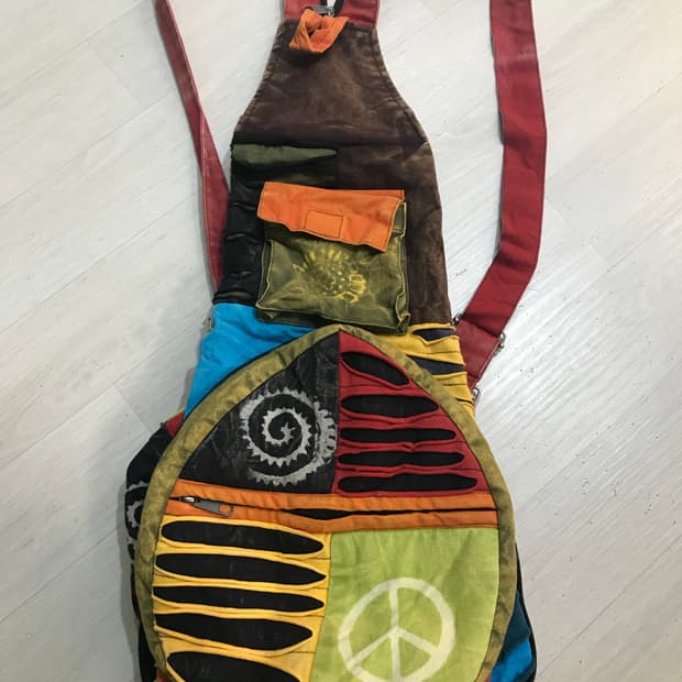 빈티지 히피 가방 백팩 