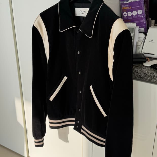 [50] 셀린느 코듀로이 테디 자켓