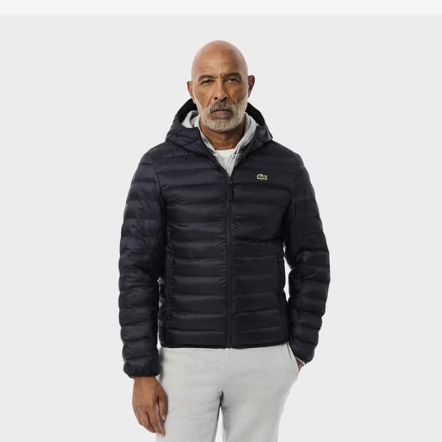 라코스테 경량 후드패딩 54