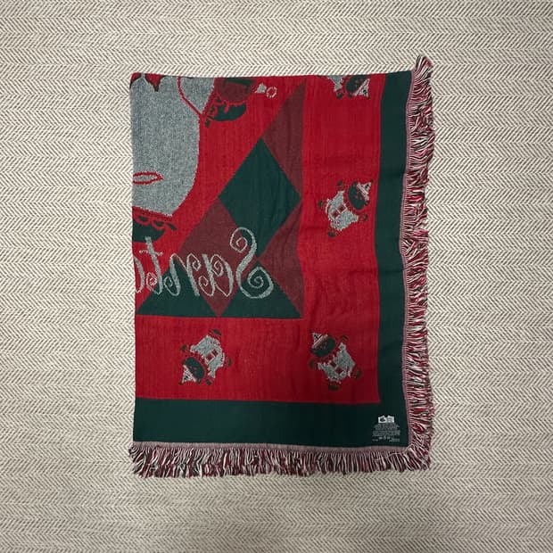 VINTAGE usa made blanket