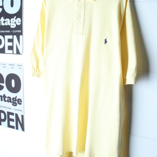 (XL-3XL) 폴로 랄프로렌 반팔 카라 티셔츠 90S-H36660