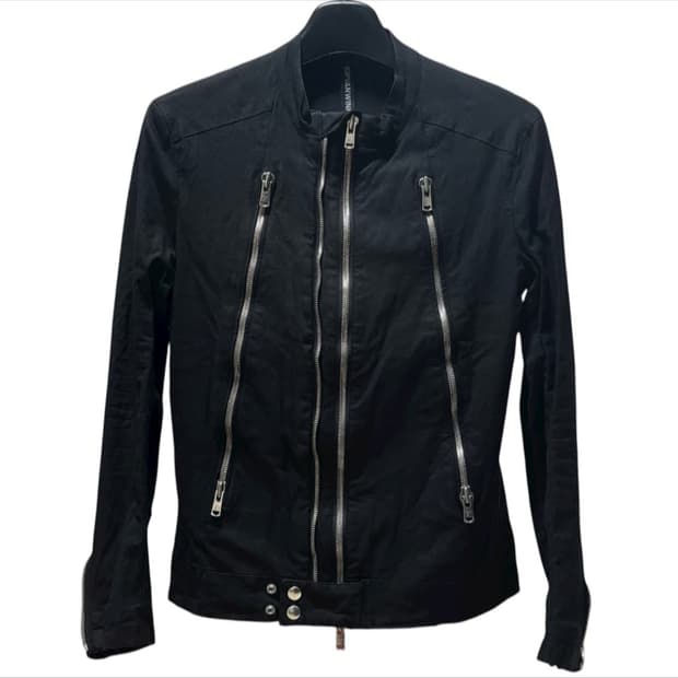 Rip Van Winkle 더블 지퍼 라이더 블루종