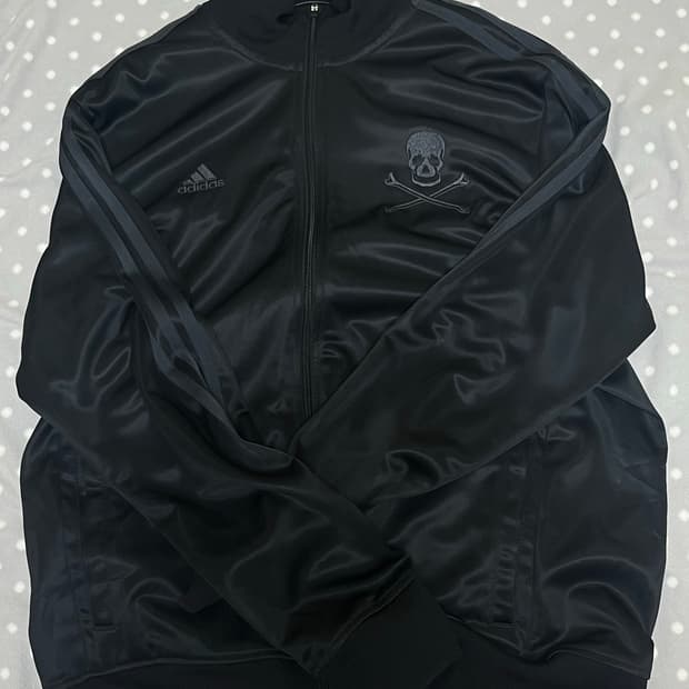 아디다스 올란도 올랜도 블랙 해골 져지 펑크 빈티지