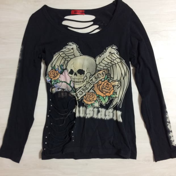 빈티지 펑크 탑