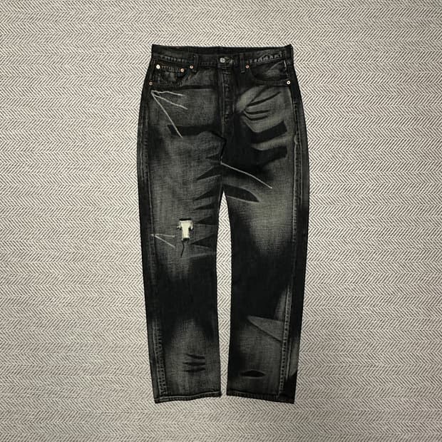 LEVI'S 501 vintage black jeans