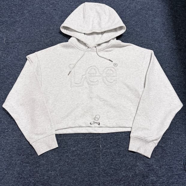 Lee 크롭 빅 트위치 후드티