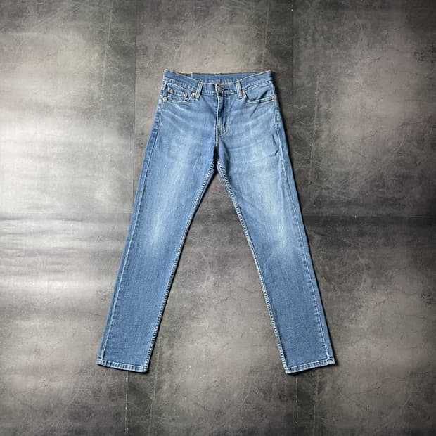 LEVI'S 리바이스511 슬림 스트레이트핏 코튼 데님 팬츠 A00721