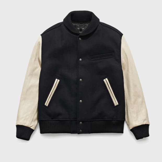 이스트로그 / 스타디움 바시티 점퍼 (다크 네이비) / L