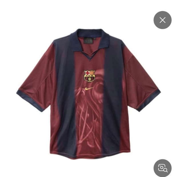 [새제품] L 트래비스 스캇 x 바르셀로나 나이키 져지