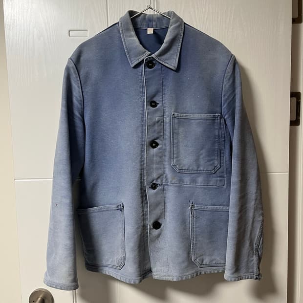 프렌치 워크자켓 몰스킨 자켓