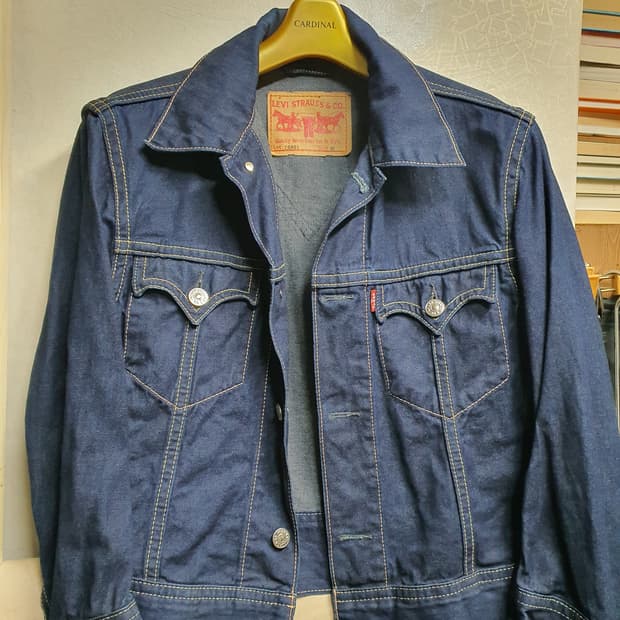 리바이스 청자켓