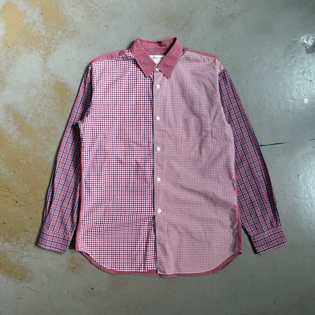 19AW Comme des garcons check shirt