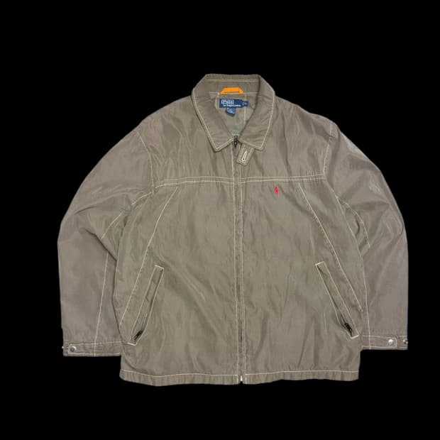 폴로 랄프로렌 빈티지 봄버 자켓 블루종