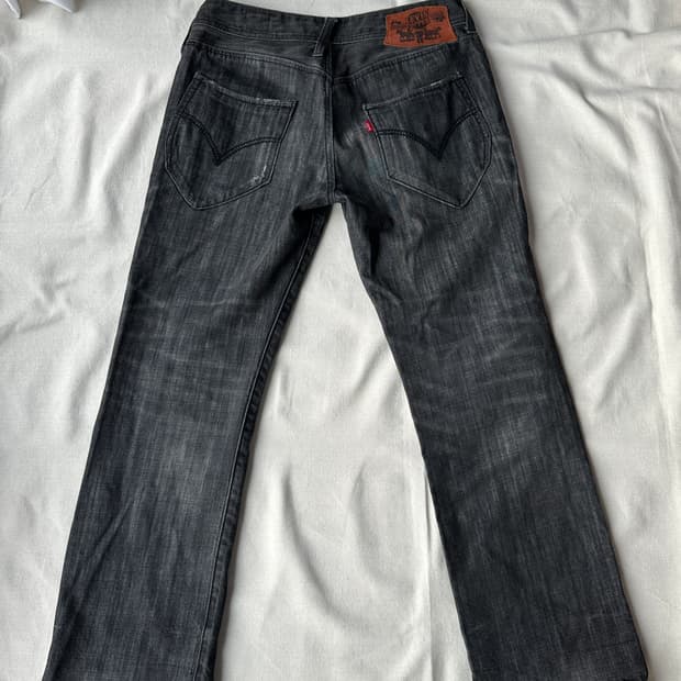 리바이스 Copper 웨스턴 무드 흑청 데님 30