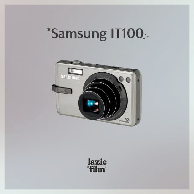 뷰티샷‧₊˚ Samsung VLUU IT100 삼성 블루 디카