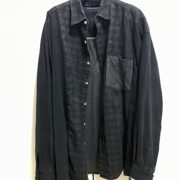 리빌드 바이 니들스 셔츠 블랙