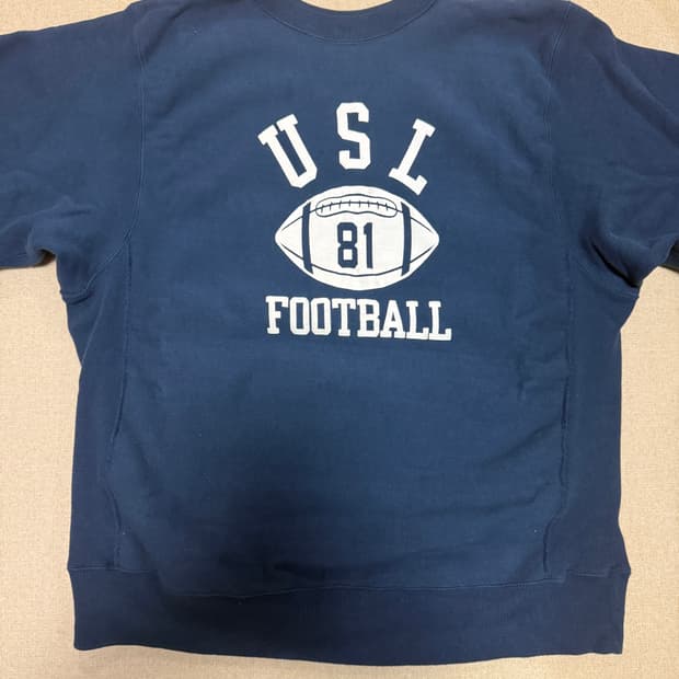 웨어하우스 스웻셔츠, XL, 네이비