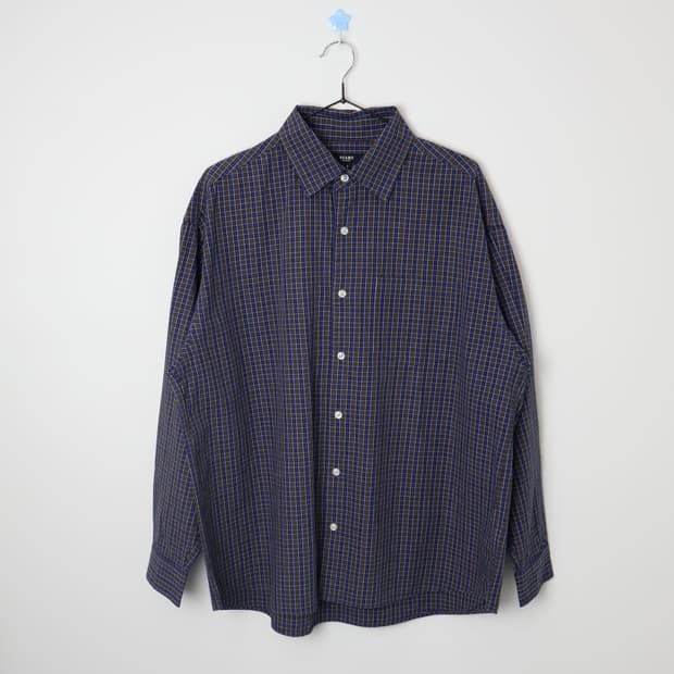 BEAMS Heart Plaid Cotton Shirt
