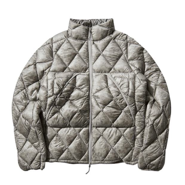 로아 하이킹 누나 800 다운 자켓 실버