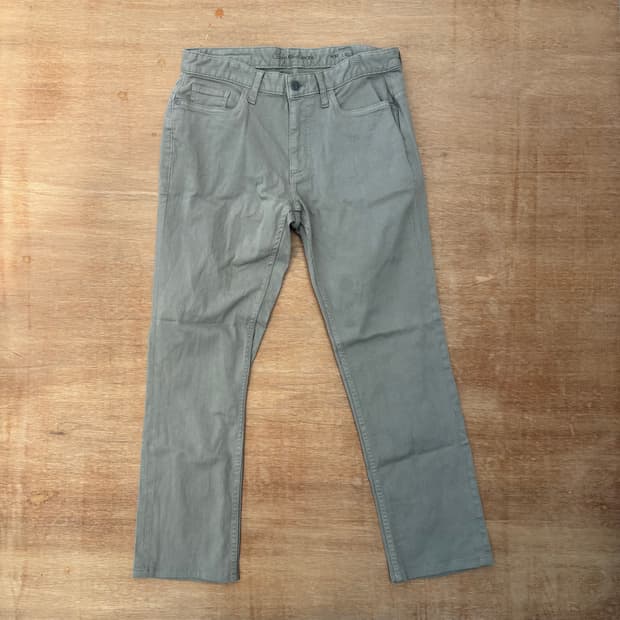  Calvin Klein Ash Grey Slim Fit Pants 