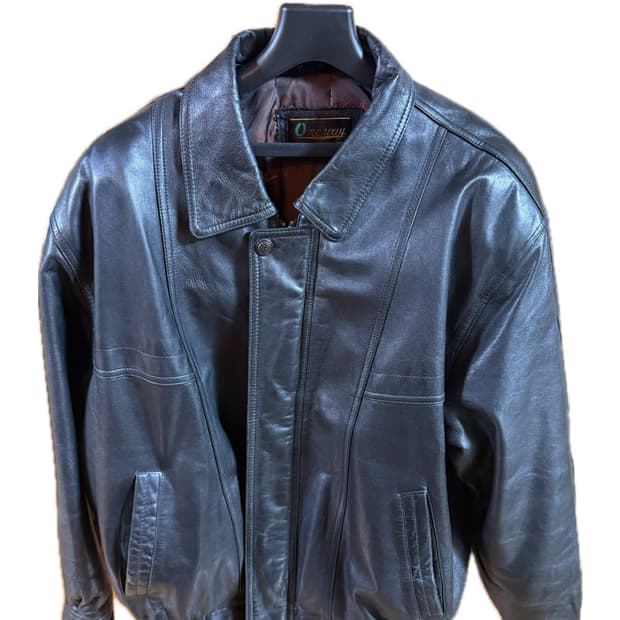 빈티지 가죽자켛