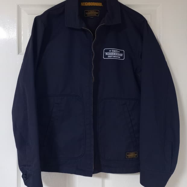 네이버후드  바쉴드 드리즐러 네이비 L