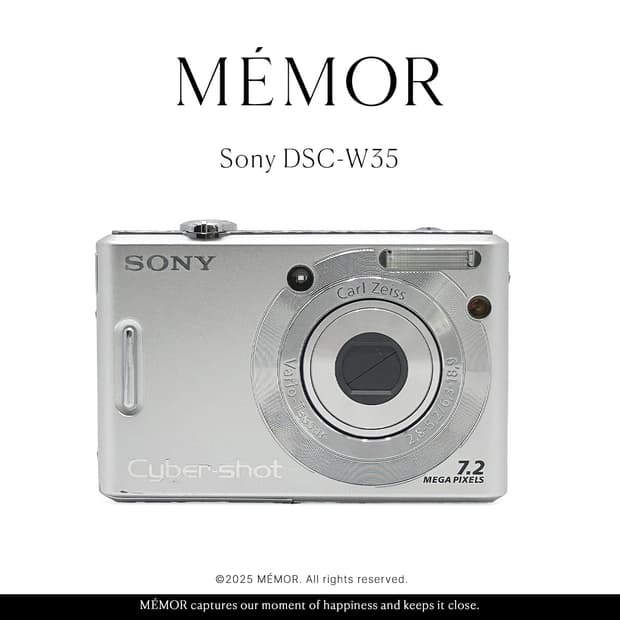부드럽고 뽀용한느낌☁️ Sony DSC-W35 소니 디카 디지털카메라