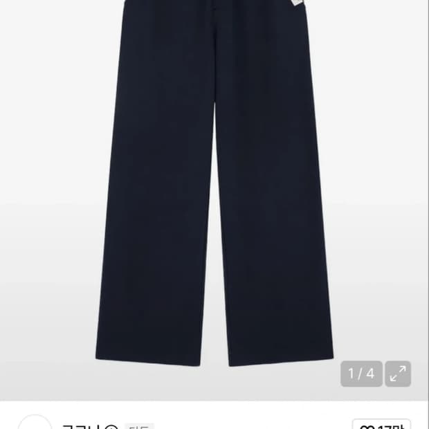 G BUTTON FLY PANTS (NAVY)