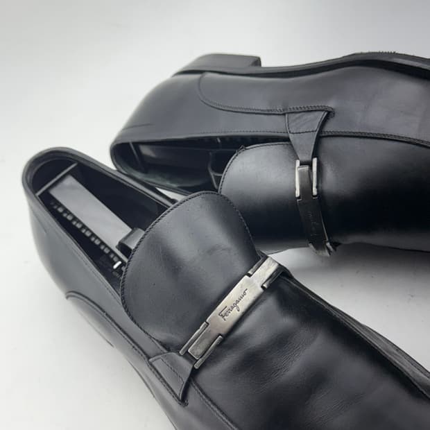 정품)페라가모구두265