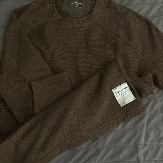 Satisfy fuzz fleece 퍼즈 플리스 size M