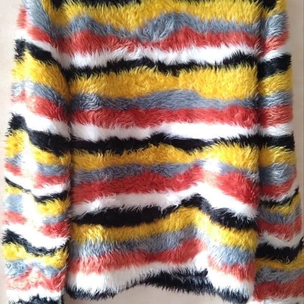 [이종협님 착용] 로에베 22AW 멀티컬러 브러시드 스웨터