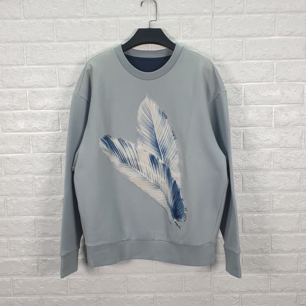 [95-100]시스템 옴므 오버핏 맨투맨