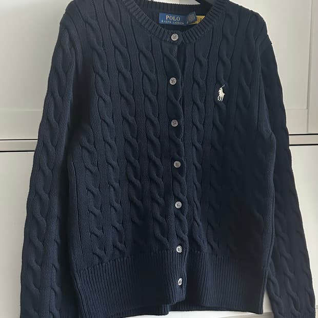 폴로랄프로렌 여성 케이블 가디건S