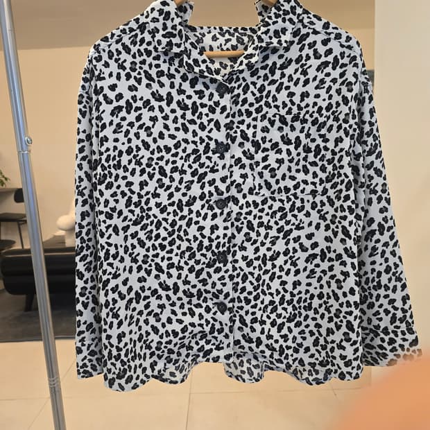 레오파드 셔츠