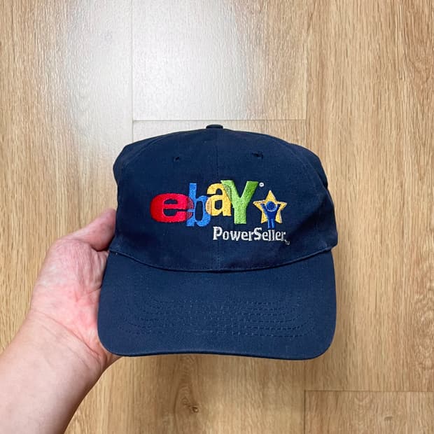 국내 유일 이베이 ebay 구로고 파워셀러 빈티지 볼캡 모자