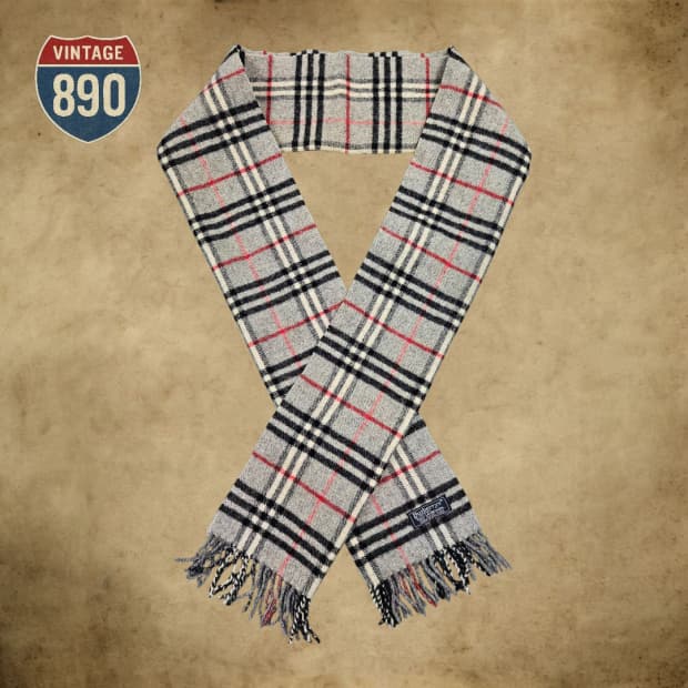 Burberry's 버버리 체크 울 머플러