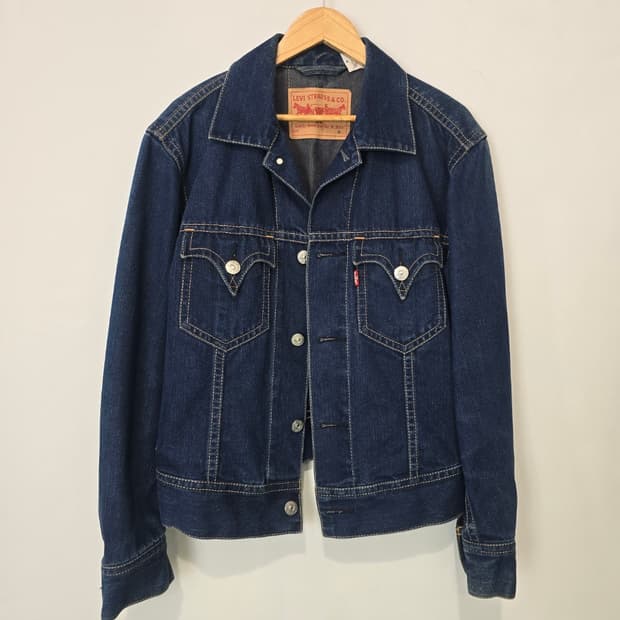 리바이스 데님 청자켓 