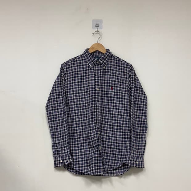 폴로 체크셔츠M[175/96A]