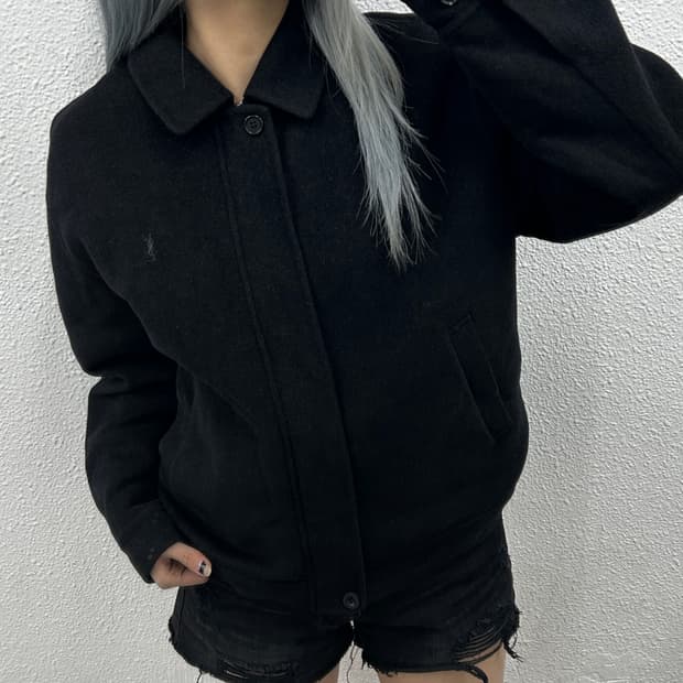 입생로랑 블랙 울 자켓 95