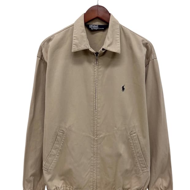 90s 폴로 스윙탑 자켓 베이지 (S~M)