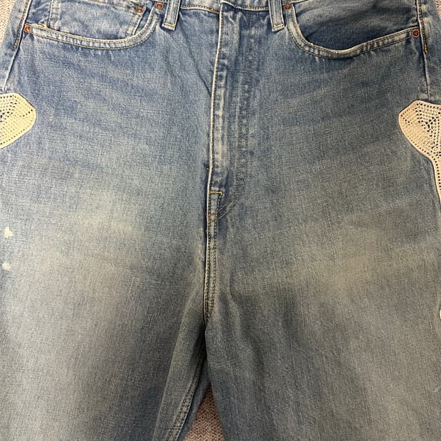 Kapital 14 oz. Denim 5P short pants