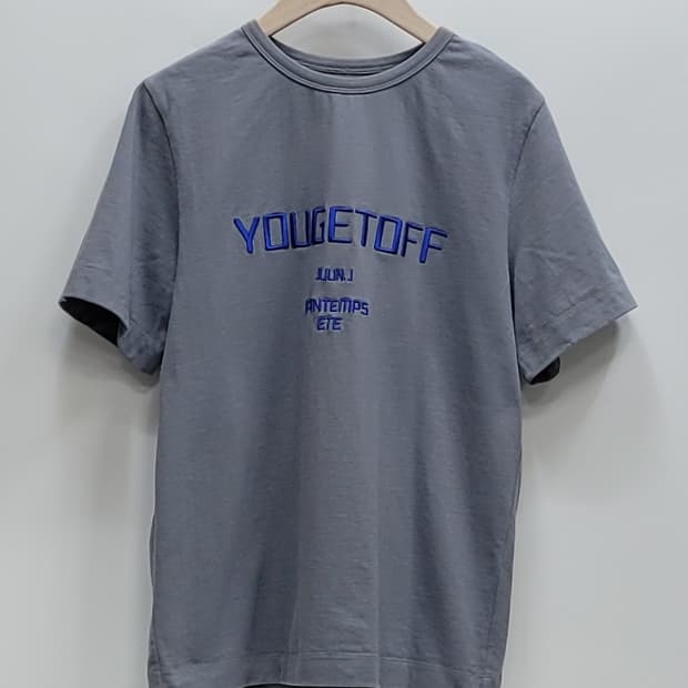 JUUN.J 22SS 준지 자수 로고 반팔 티셔츠 / 여 38 (85) 