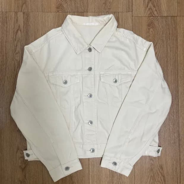 유니클로 크롭 자켓