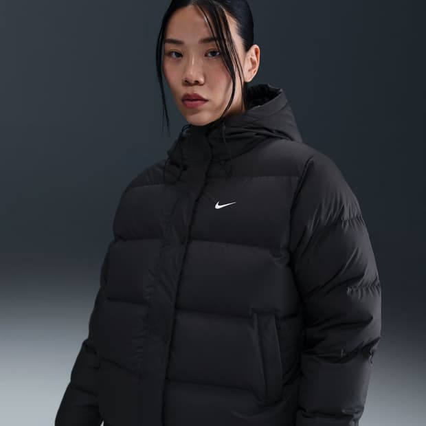 나이키 스포츠웨어 메트로 써마 핏 루즈 핏 후드 패딩 재킷 L사이즈