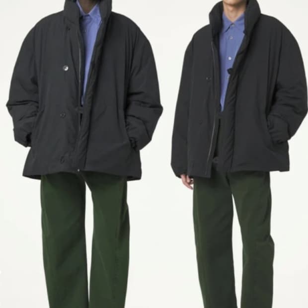 lemaire 르메르23fw 푸퍼 블루종