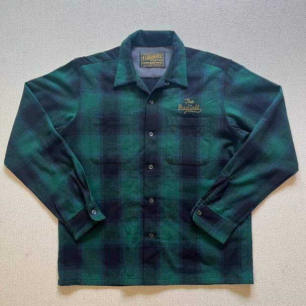 RADIALL WOOL FLANNEL PLAIDS SHIRTS
