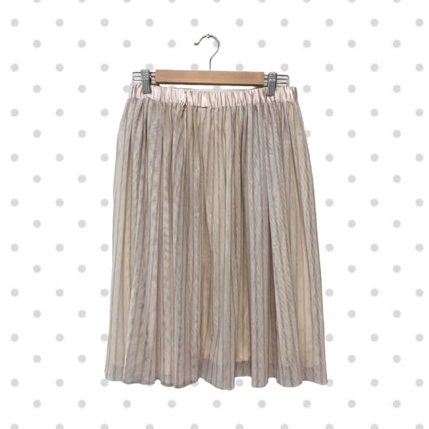 vintage tulle skirt begie
