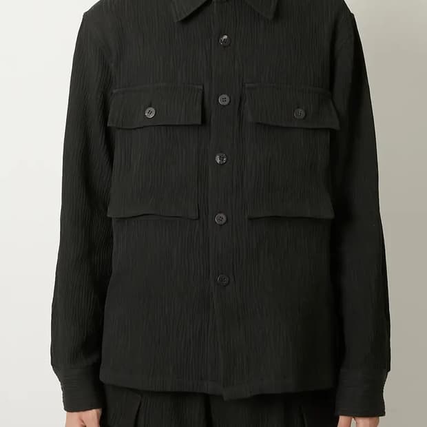 TAAKK CREPE BOX SILHOUETTE SHIRTS 3 22aw